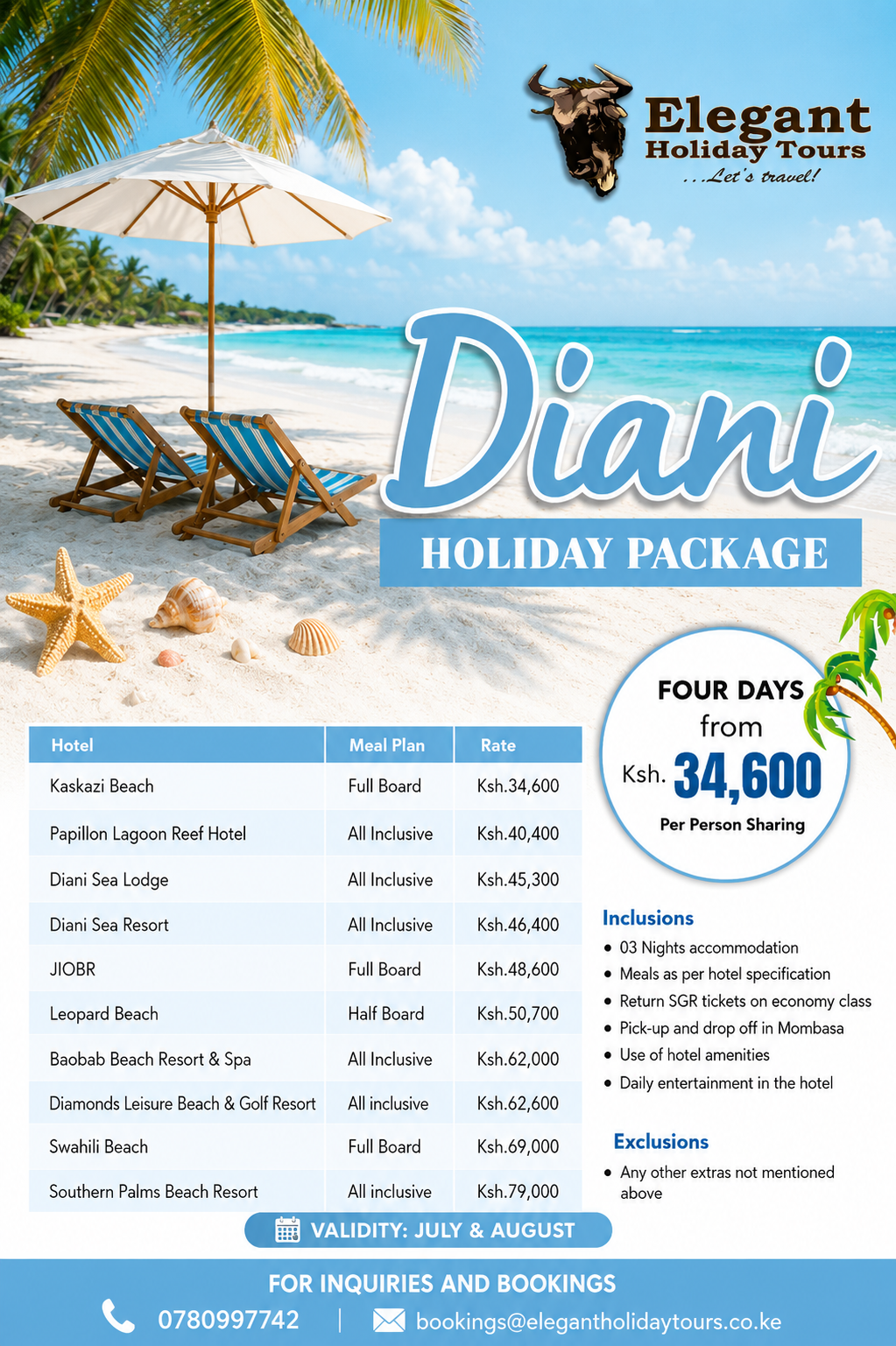 diani offers