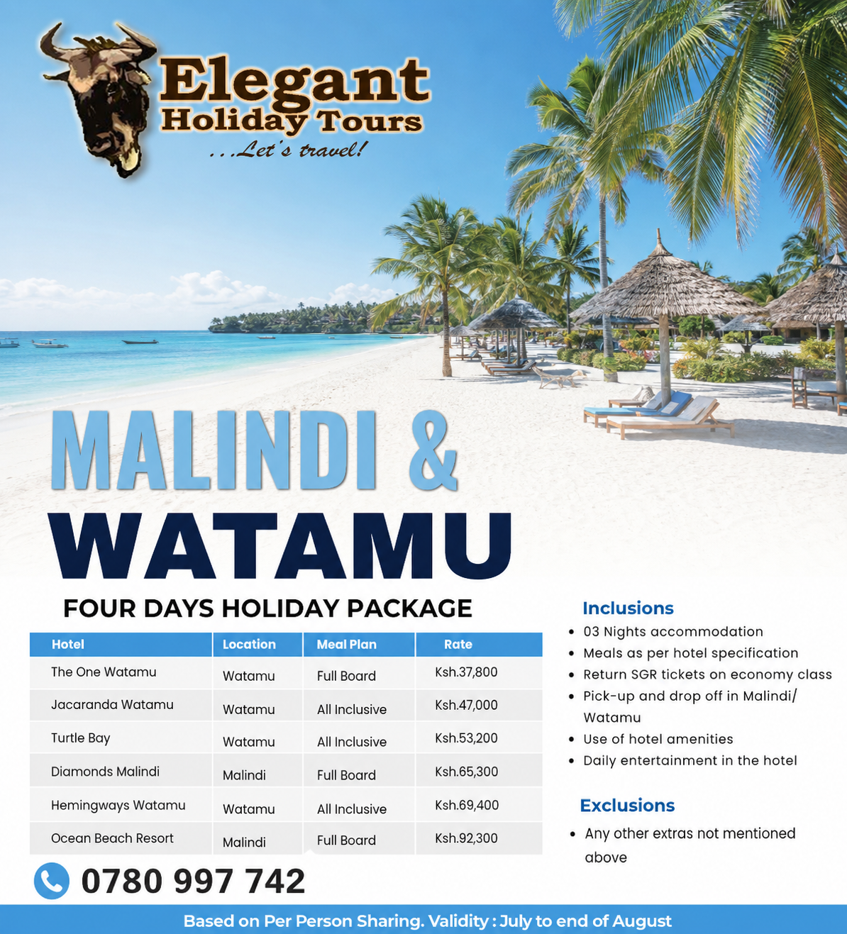 watamu new offers